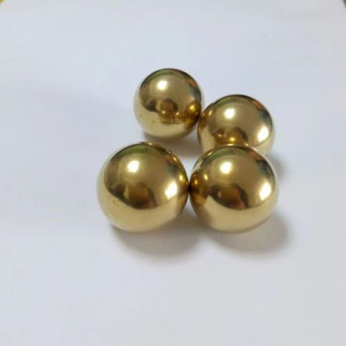 الكرة النحاسية الصلبة