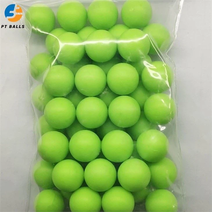 30mm Solid Green Plastic Ball