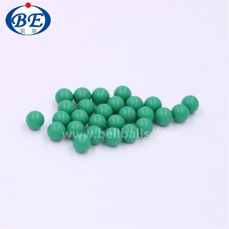 30mm Solid Green Plastic Ball